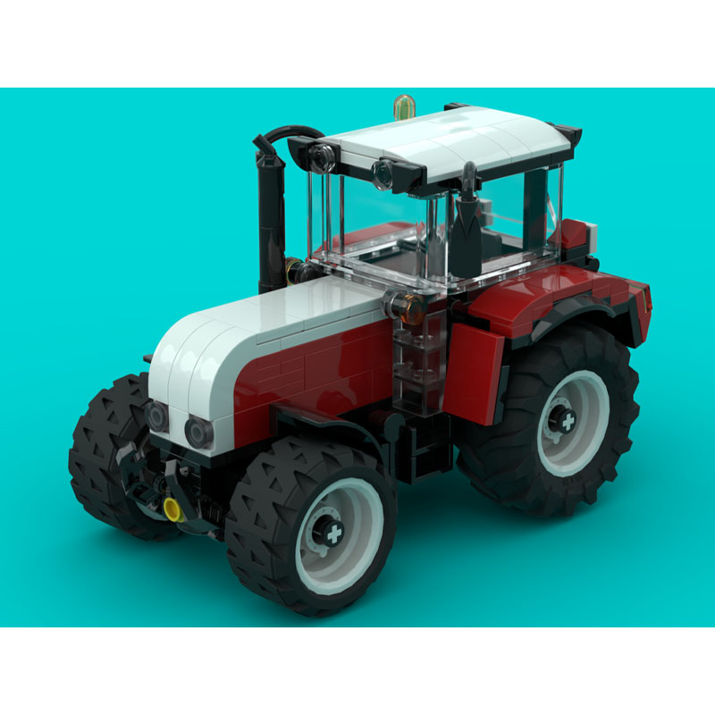 Urban Farming Is - MOC-256353 Miejski Traktor Rolniczy Model z