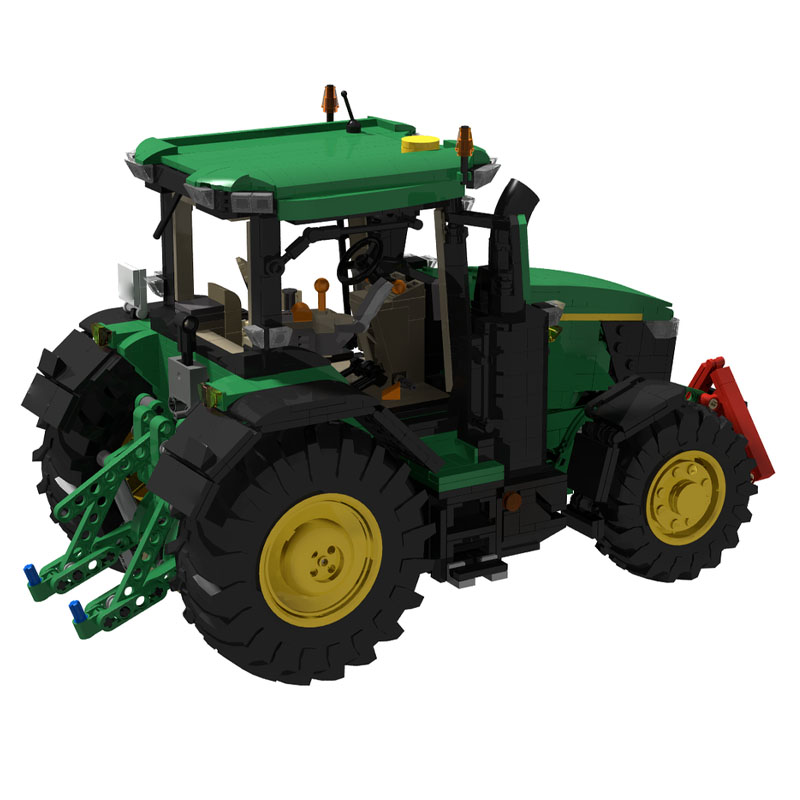 Urban Farming Is - MOC-231420 Miejski Traktor Rolniczy Model z